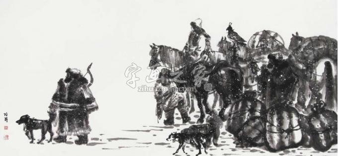 国画家吴陆升字画之家