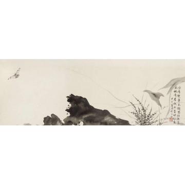 黄梦洁国画花鸟冷看繁华色字画之家
