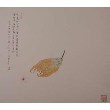 黄梦洁国画花鸟不负如来不负卿字画之家