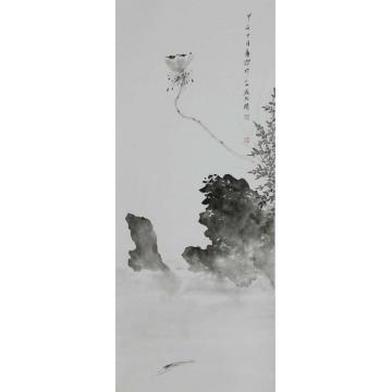 黄梦洁国画花鸟水墨2字画之家