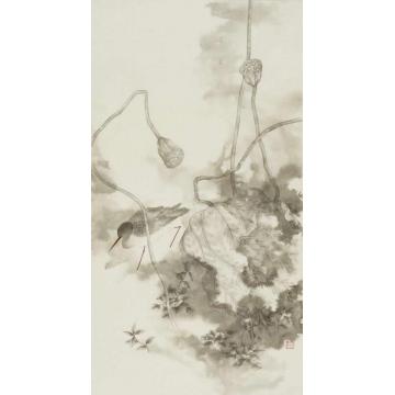 刘英国画花鸟清秋字画之家
