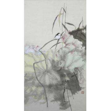 刘英国画花鸟清露字画之家