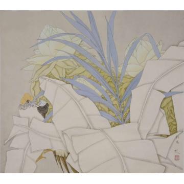 刘英国画花鸟锦辉字画之家