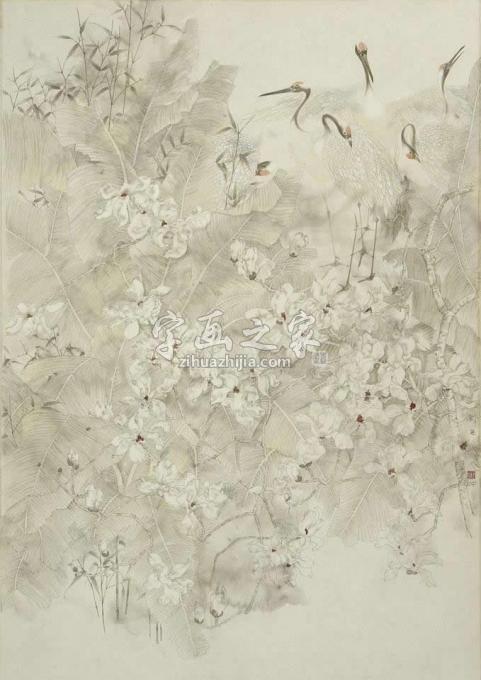 国画家刘英字画之家