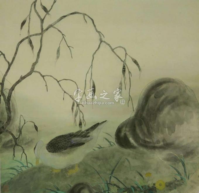 国画家刘英字画之家
