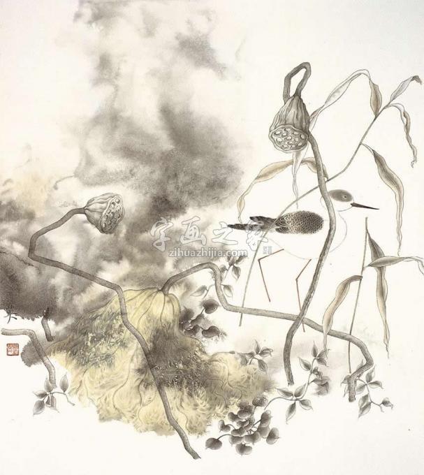 国画家刘英字画之家