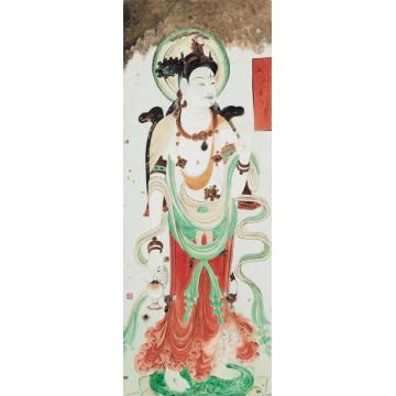沈玮国画花鸟敦煌佛像字画之家