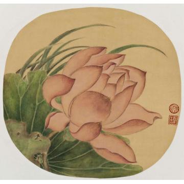 沈玮国画花鸟仿古扇面一字画之家