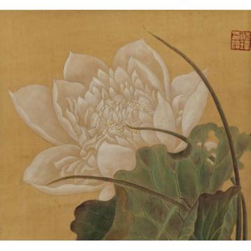 沈玮国画花鸟仿古扇面三字画之家