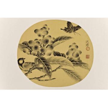 沈玮国画花鸟仿古作品005字画之家