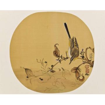 沈玮国画花鸟仿古作品009字画之家