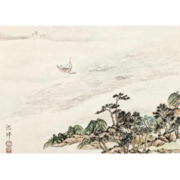 沈玮国画山水仿古作品015字画之家