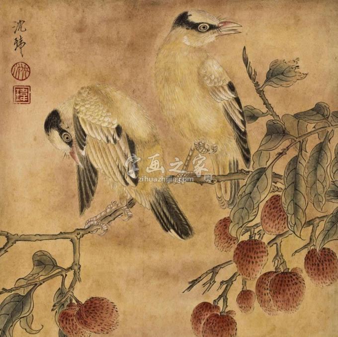 国画家沈玮字画之家