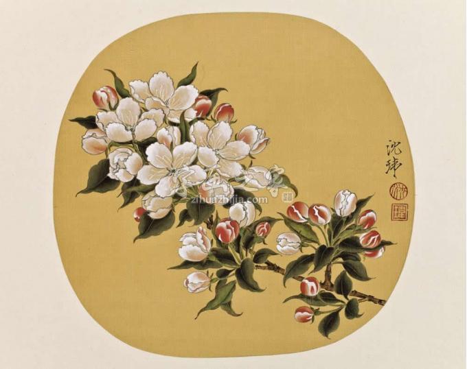 国画家沈玮字画之家