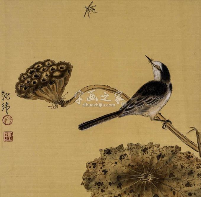 国画家沈玮字画之家