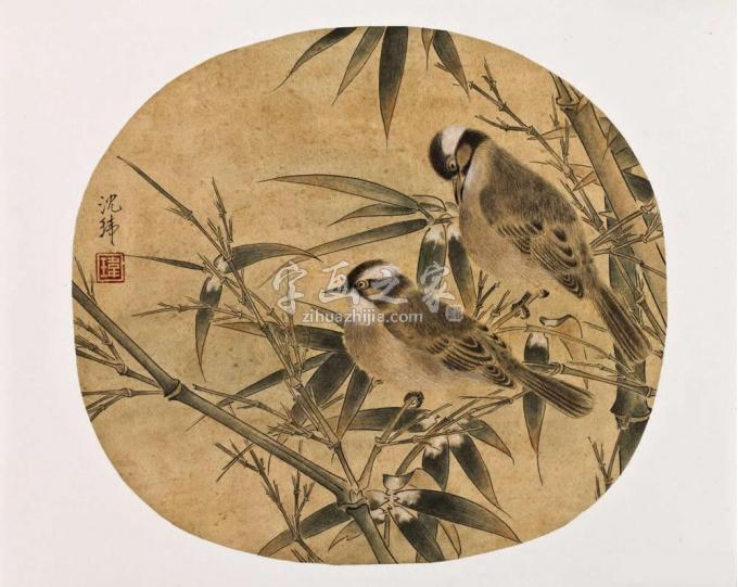 国画家沈玮字画之家