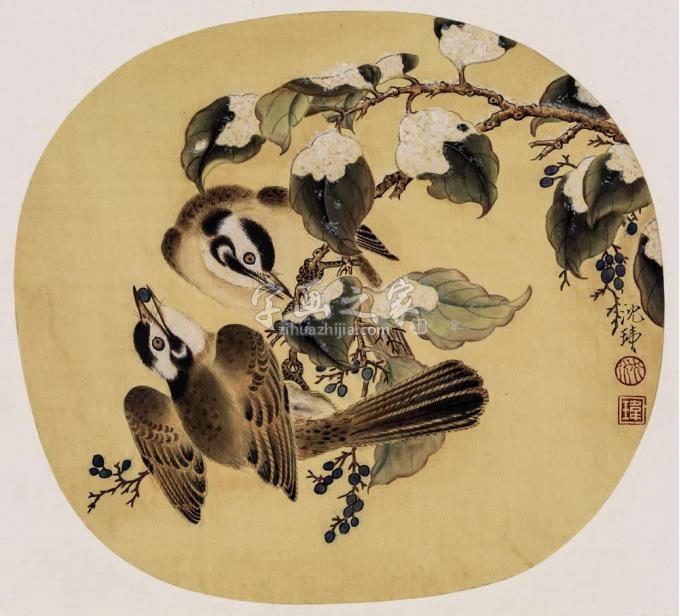 国画家沈玮字画之家