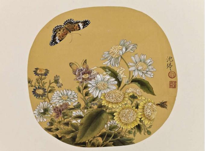 国画家沈玮字画之家
