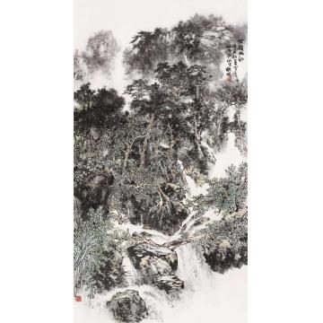 耿明国画山水野岭幽韵字画之家