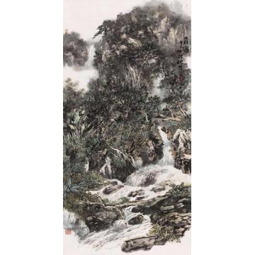 耿明国画山水青湍字画之家