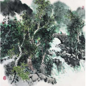 耿明国画山水清凉世界字画之家