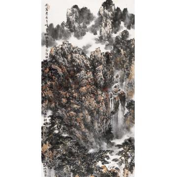耿明国画山水忆黄山后海字画之家