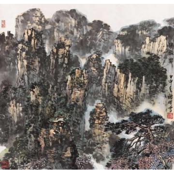 耿明国画山水张家界字画之家