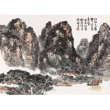 耿明国画山水阳朔山水字画之家