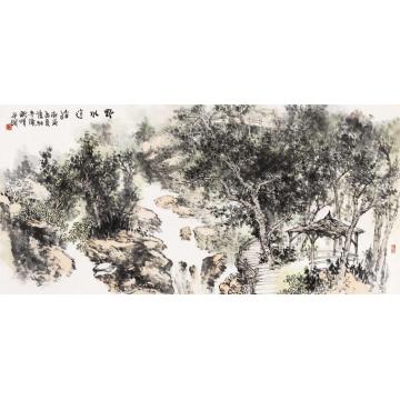 耿明国画山水野水逍遥字画之家