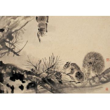 马新阳国画花鸟野趣字画之家