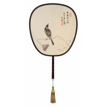 马新阳国画花鸟坐看风江晚字画之家