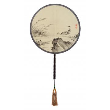马新阳国画花鸟秋江相伴字画之家
