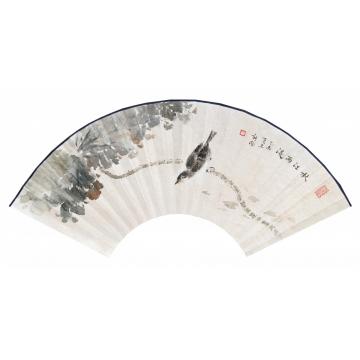 马新阳国画花鸟秋江雨后字画之家