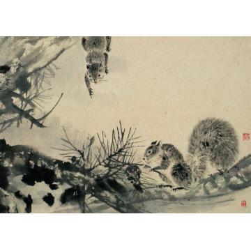 马新阳国画花鸟野趣字画之家