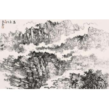 程大利国画山水春太行字画之家