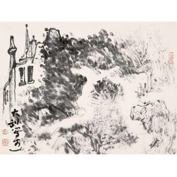 程大利国画山水大利写生字画之家