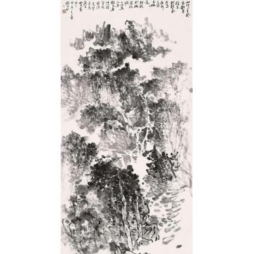 程大利国画山水山川之气本静字画之家