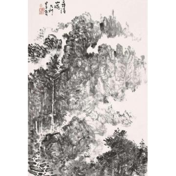 程大利国画山水寻得山魂字画之家