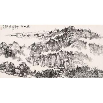 程大利国画山水燕山行字画之家