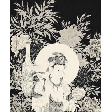 李巍松国画人物无垢之境字画之家