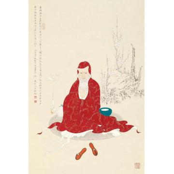 李巍松国画人物无量寿佛字画之家