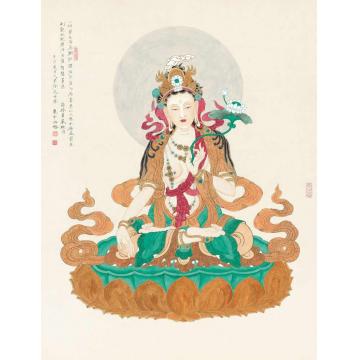 李巍松国画人物智慧华果字画之家