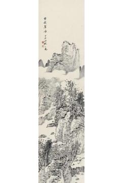 潘一见国画山水云影翠岫字画之家