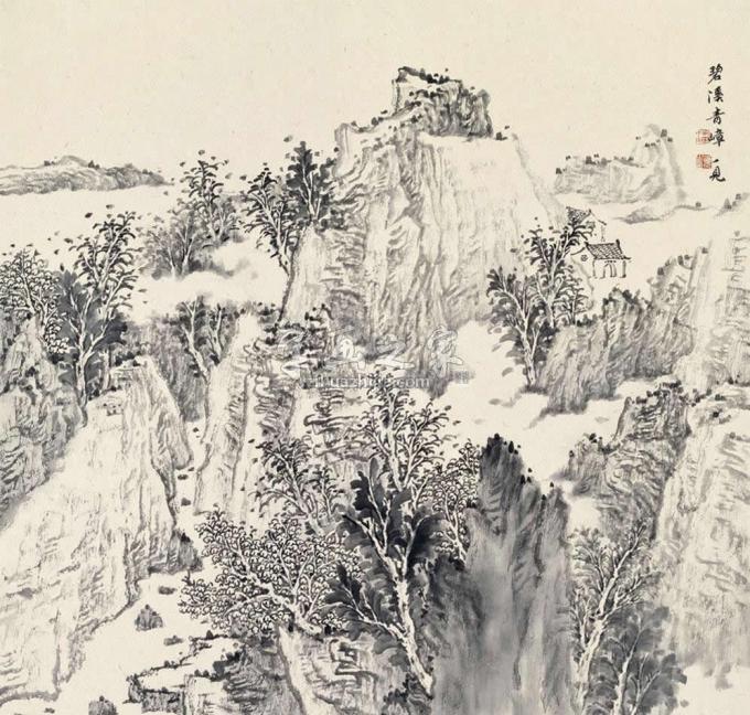 国画家潘一见字画之家