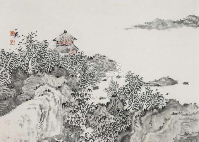 国画家潘一见字画之家