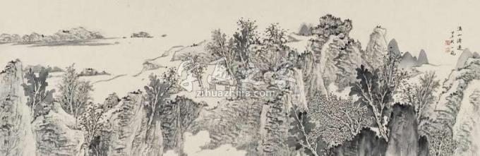 国画家潘一见字画之家
