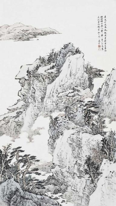 国画家潘一见字画之家
