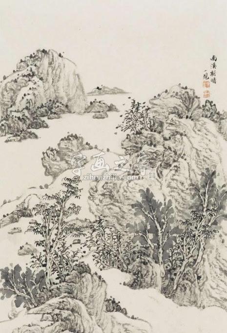 国画家潘一见字画之家