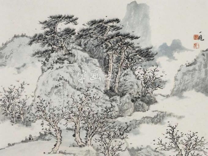 国画家潘一见字画之家