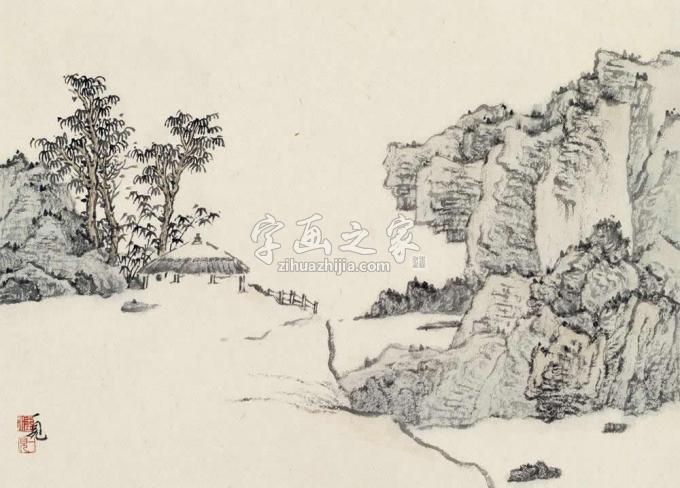 国画家潘一见字画之家